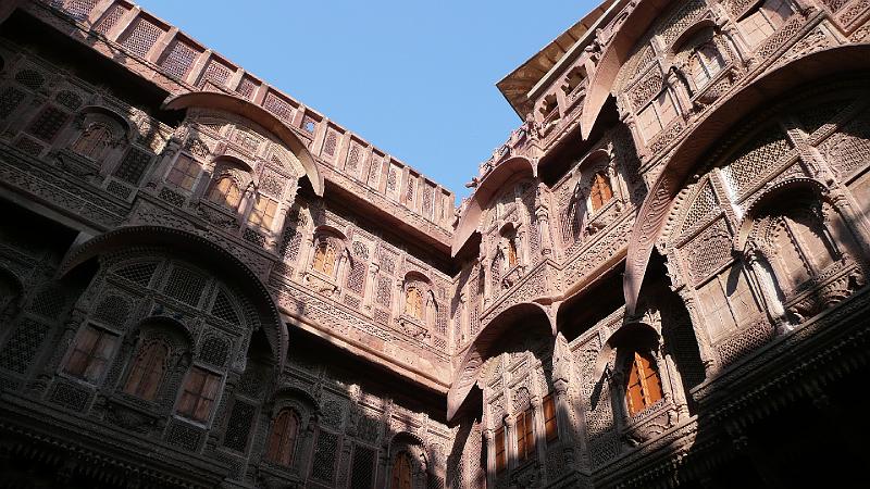 P1060172- Fort de Jodhpur.JPG - Intérieur du fort de Jodhpur